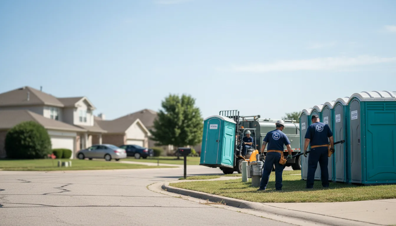 Porta Potty Rental in Fairfield, TX near me